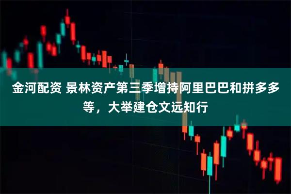 金河配资 景林资产第三季增持阿里巴巴和拼多多等，大举建仓文远知行