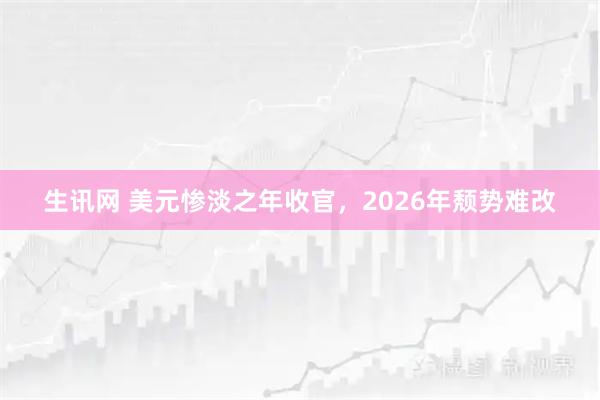 生讯网 美元惨淡之年收官，2026年颓势难改